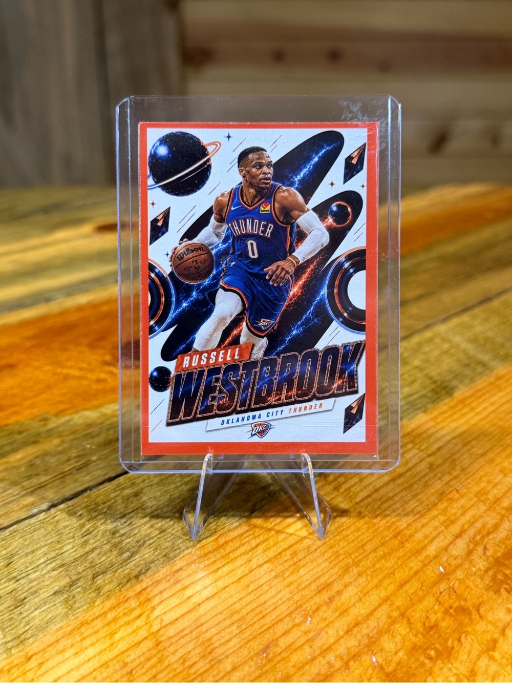 Russell Westbrook Oklahoma City Thunder Custom Basketball Card